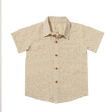 Me & Henry Newport Woven Shirt Oatmeal Floral