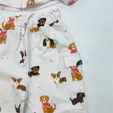 Angel Dear Best Friend Dogs Peplum Hoodie and Pant Set
