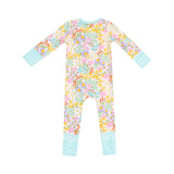 Angel Dear Amelia Floral 2 Way Zipper Romper