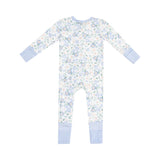 Angel Dear Baby Veronical Floral 2 Way Zipper Romper
