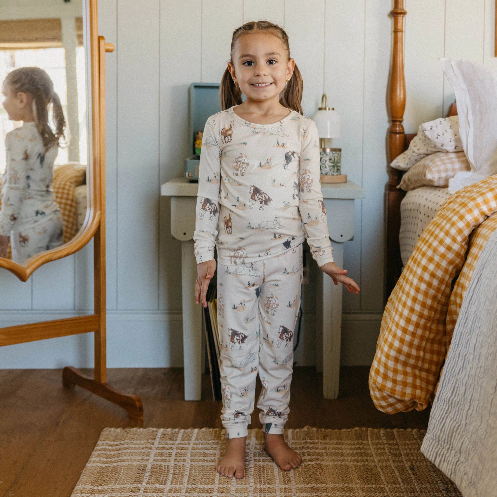 Copper Pearl Montana 2 Piece Long Sleeve PJ Set – Ready Set Grow Copper Pearl Montana 2 Piece Long Sleeve PJ Set – Ready Set Grow