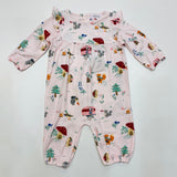 Angel Dear Ruffle Sleeve Romper Woodland Whimsy