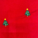 Zuccini Kids Kendall Christmas Tree Dress Red Corduroy
