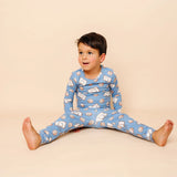 Copper Pearl Dunk 2 Piece Long Sleeve Pajama Set