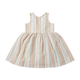 Vignette Jewel Dress Pink Multi Stripe