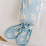 Copper Pearl Della Newborn Knotted Gown