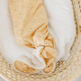 Copper Pearl Vance Newborn Knotted Gown