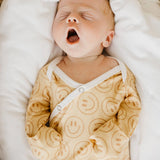 Copper Pearl Vance Newborn Knotted Gown