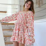 BeGirl Clothing Holiday Nicholas Dress Red Toile
