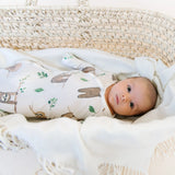 Copper Pearl Noah Newborn Knotted Gown