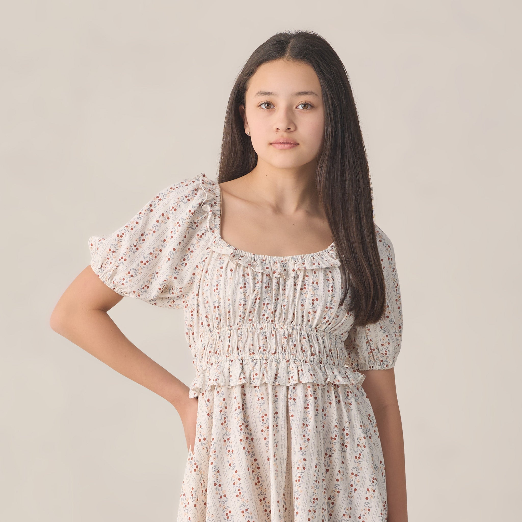 Teen Shayla Dress Summer Fruit 12Y