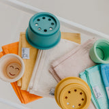 Copper Pearl Oceana Stacking Cups