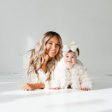 Bailey's Blossoms Fatima Shag Jacket Ivory