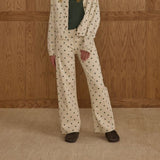 Rylee + Cru Baggy Teen Wide Leg Denim Mini Daisy
