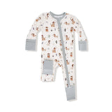 Angel Dear Cowboy Dogs 2 Way Zipper Romper