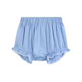 Lil Cactus Crosses Smocked Dress & Bloomer Set Periwinkle