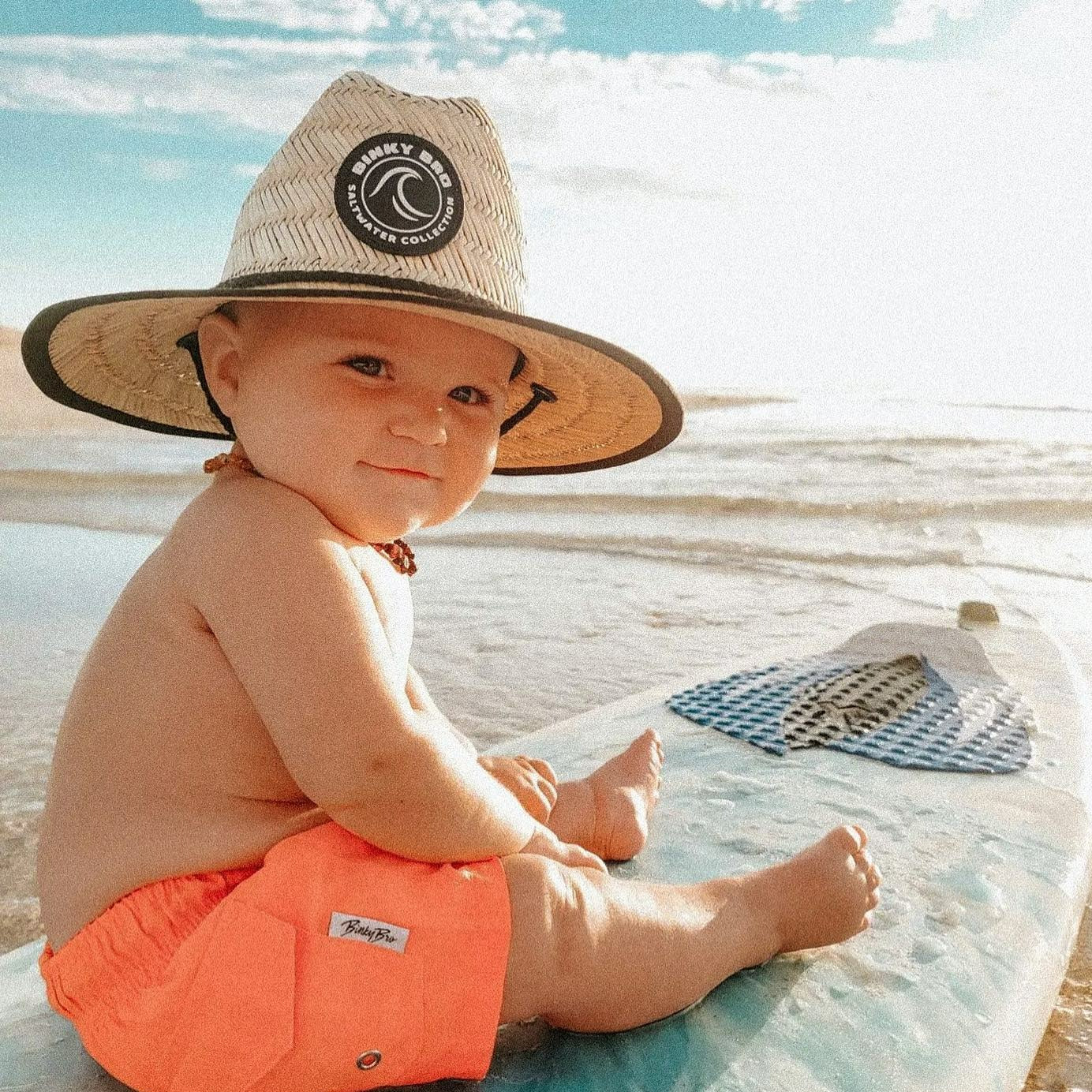 Sun Hat Baby Boy Straw Hat Straw Sun Hat Baby Binky Bro Barney