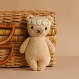 Cuddle + Kind Baby Honey Bear Ivory Floral