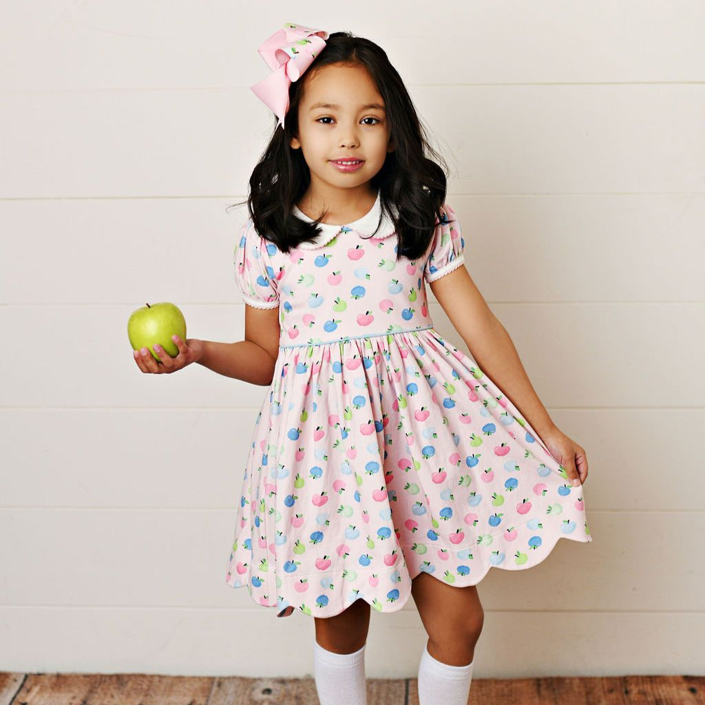 Swoon Baby 2405 Apple Proper Scallop Dress 18m Swoon Baby 2405 Apple Proper Scallop Dress 18m