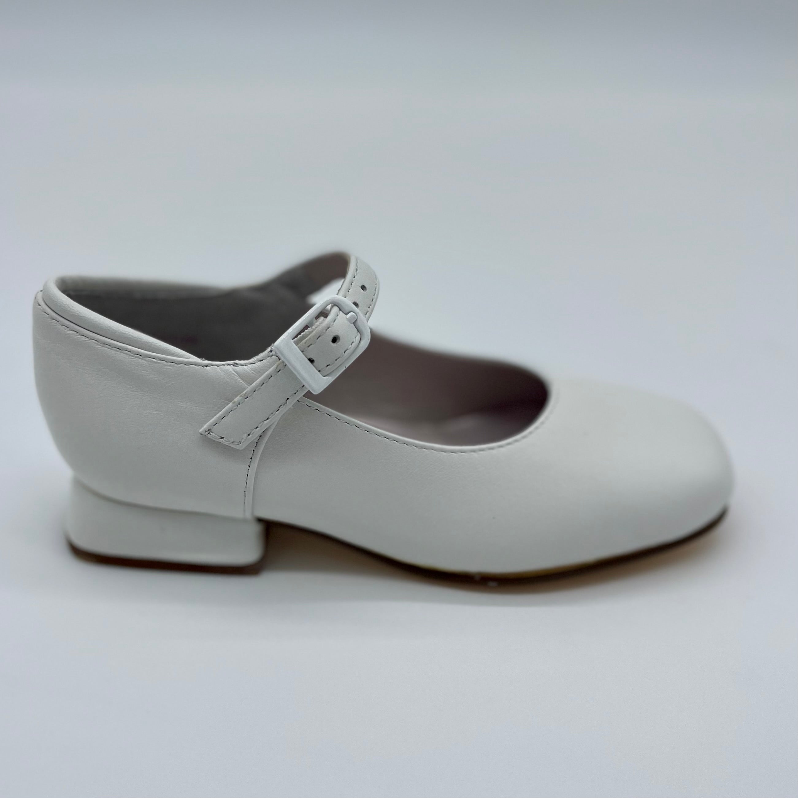 Jumping Jacks Pageant Shoe Matte White Youth 1 Jumping Jacks Pageant Shoe Matte White Youth 1