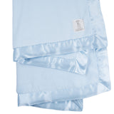 Little Giraffe Luxe Baby Blanket Blue