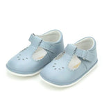 L'Amour H210 Dottie Scalloped Mary Jane Dusty Blue