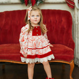 BeGirl Clothing Holiday Mariah Dress Red Toile