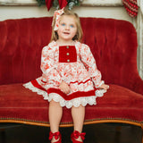 BeGirl Clothing Holiday Mariah Dress Red Toile