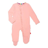 Magnetic Me Peach Pop Footie with Ruffles