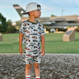 Fletch The Brave 2.0 2 Piece Shorts Pajama Set