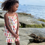 Vignette Mallory Tank and Mila Shorts Set Soda Pop