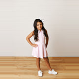 Swoon 2612 Pink Gingham Tennis Dress