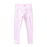 Swoon 2674 Pink Gingham Active Leggings