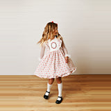Swoon 2642 Garland Bows Pinafore Dress