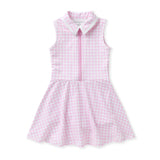 Swoon 2612 Pink Gingham Tennis Dress