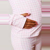 Swoon 2671 Pink Gingham Active Jacket