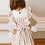 Swoon 2642 Garland Bows Pinafore Dress