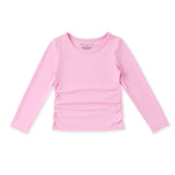 Swoon 2645 Bubblegum Pink Ruched Active Top