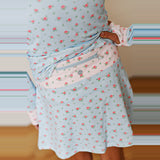 Swoon 2658 Fancy Floral Tennis Skirt