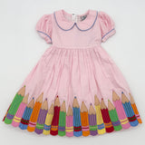 Cotton Kids Pink Pencil Dress
