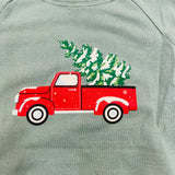 Babysprouts Raglan Sweatshirt and Jogger Set Christmas Truck