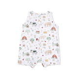 Angel Dear Cute Farm Animals Sleeveless Shortie Romper