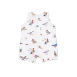 Angel Dear Ducks Sleeveless Shortie Romper