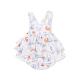 Angel Dear Club Mediterranean Ruffle Sunsuit