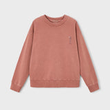 The Boston Kids by Mayoral 6423 Boston Art Sweatshirt Red