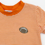 Cypress Row Tailgate T-Shirt Orange Stripe