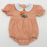 Cypress Row Tailgate Girls Bubble Orange Stripe