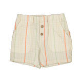 Mayoral 1216 Wide Leg Shorts Sherbet Stripe