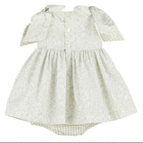 Sophie & Lucas Fresh Buds Pocket Bow Dress Sage