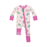 Angel Dear Pink Pickleball 2 Way Zip Romper